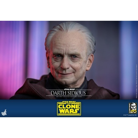 Hot Toys Star Wars: Darth Sidious (The Clone Wars) 1:6 Scale