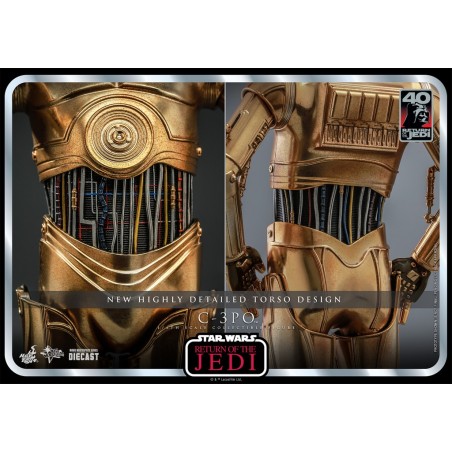 Hot Toys Star Wars: C-3PO (Return of the Jedi 40th Anniversary)