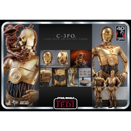 Hot Toys Star Wars: C-3PO (Return of the Jedi 40th Anniversary)