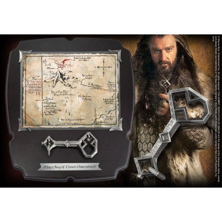 The Hobbit: Thorin´s Map & Key Deluxe 1/1 Scale Replica 38 cm