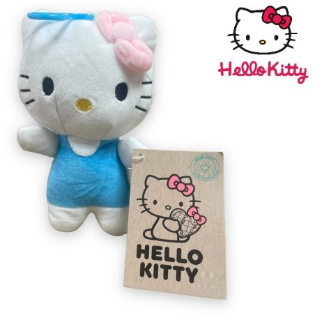 Hello Kitty: Blue Bagclip 17 cm