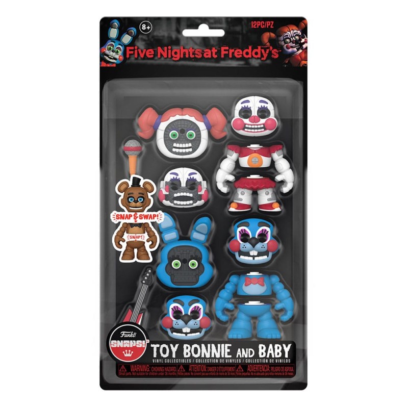 Five Nights at Freddy's: Snap Action Figures - Toy Bonnie &