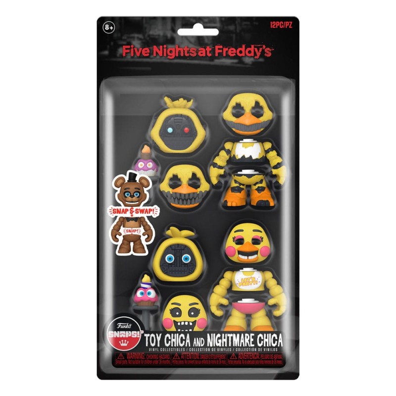 Five Nights at Freddy's: Snap Action Figures - Nightmare Chica