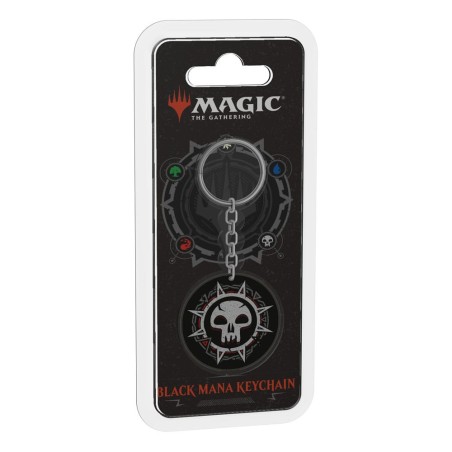 Magic the Gathering: Black Mana Keychain