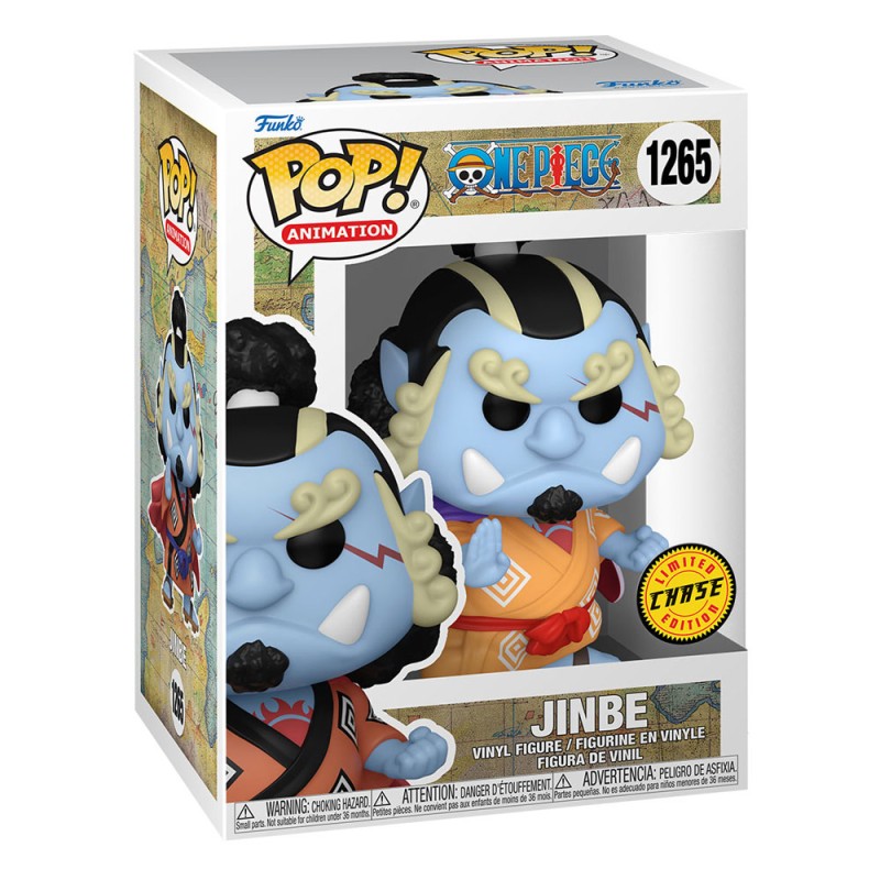 Funko Pop! Anime: One Piece - Jinbe (Chase + Soft Protector)