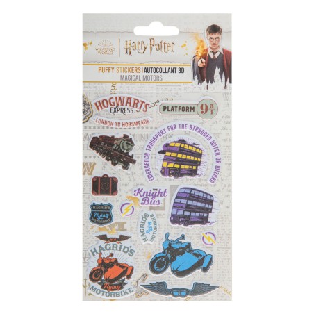 Harry Potter: Puffy Sticker Set Magical Motors