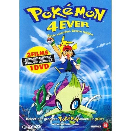 DVD: Pokémon 4: De Film - 4Ever- 2e hands