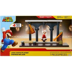Nintendo: Super Mario Lava Castle Playset