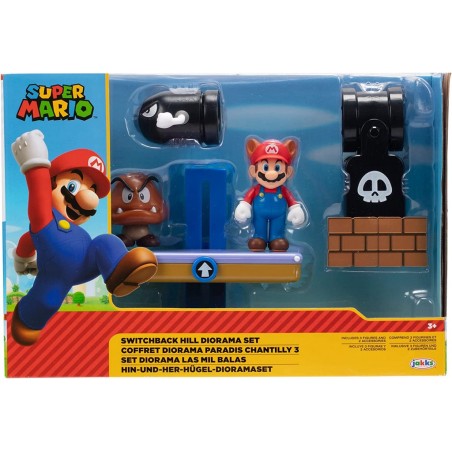 Nintendo: Super Mario Diorama Set Switchback Hill