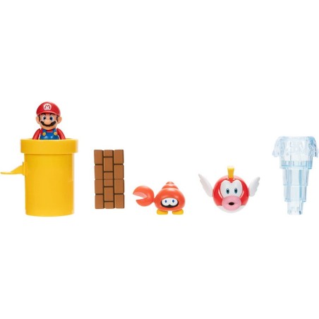 Nintendo: Super Mario Diorama Set Sparkling Waters