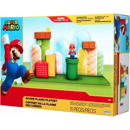 Nintendo: Super Mario Playset Acorn Plains