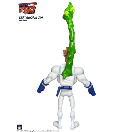 Earthworm Jim: Earthworm Jim & Snot Action Figure 15 cm