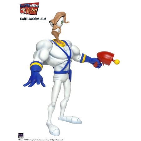 Earthworm Jim: Earthworm Jim & Snot Action Figure 15 cm