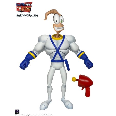 Earthworm Jim: Earthworm Jim & Snot Action Figure 15 cm