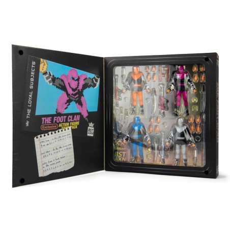 Teenage Mutant Ninja Turtles: Foot Soldier 4-Pack BST AXN Teenage Mutant Ninja Turtles: Foot Soldier 4-Pack BST AXN