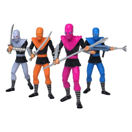Teenage Mutant Ninja Turtles: Foot Soldier 4-Pack BST AXN Teenage Mutant Ninja Turtles: Foot Soldier 4-Pack BST AXN