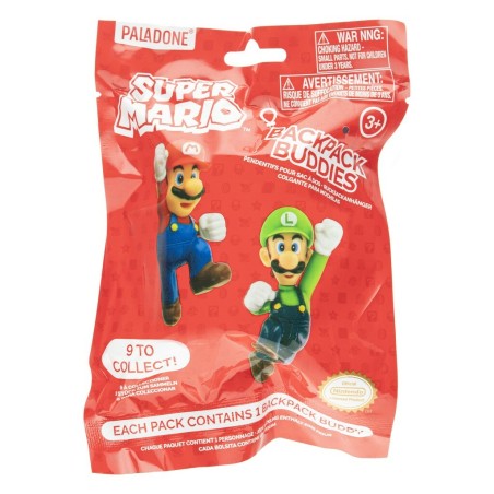 Super Mario: Backpack Buddies Blind Bag (1 stuk - 1 piece)