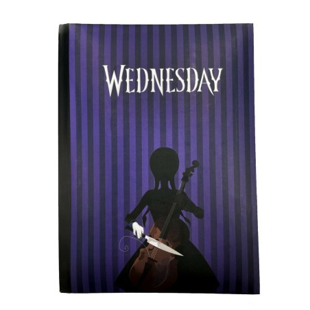Wednesday: Classic Wednesday Notebook with Light