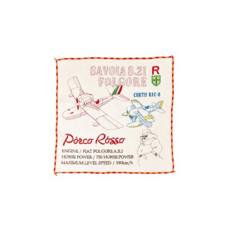 Porco Rosso: Sketch Mini Towel 25 x 25 cm