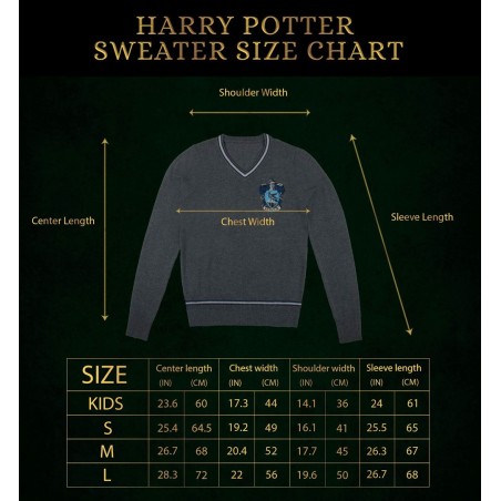 Harry Potter: Knitted Sweater Ravenclaw (Size M)