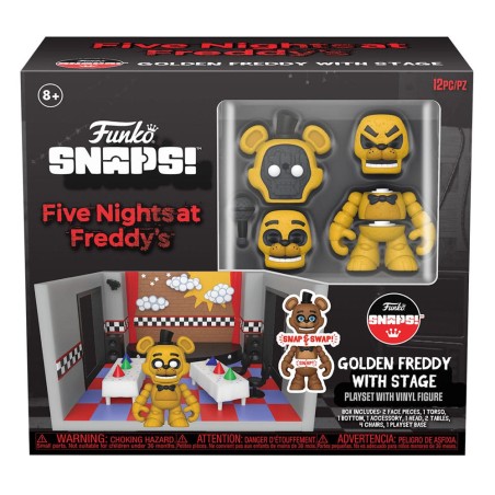 Five Nights at Freddy's: Golden Freddy with Stage Snap Action