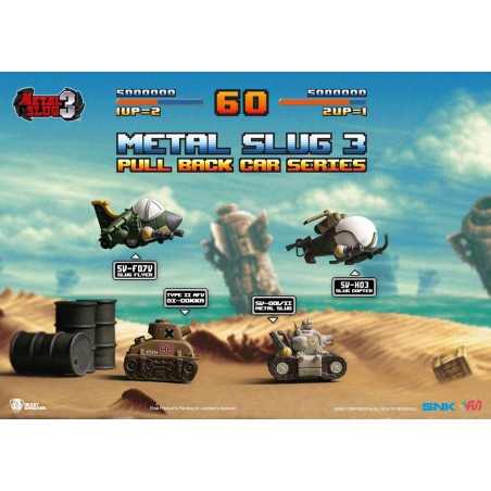 Metal Slug 3: Pull Back Cars Series 4-Set