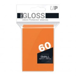 Sleeves - Small Oranje (62x89 mm) voor Yu-Gi-Oh