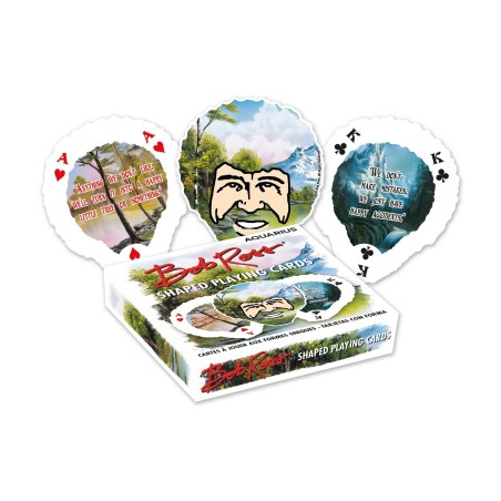 Bob Ross: Shaped Playing Cards