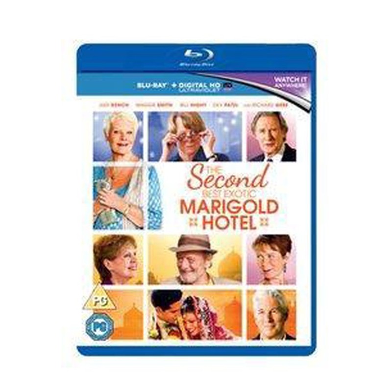 Blu-ray: The Second Best Exotic Marigold Hotel - Used (ENG)