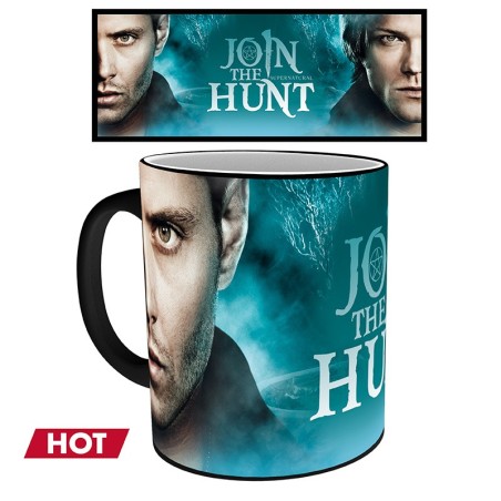 Supernatural - Mug Heat Change - 320 ml - Sam and Dean Symbol