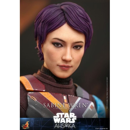 Hot Toys Star Wars: Sabine Wren 1/6 Scale Action Figure 28 cm