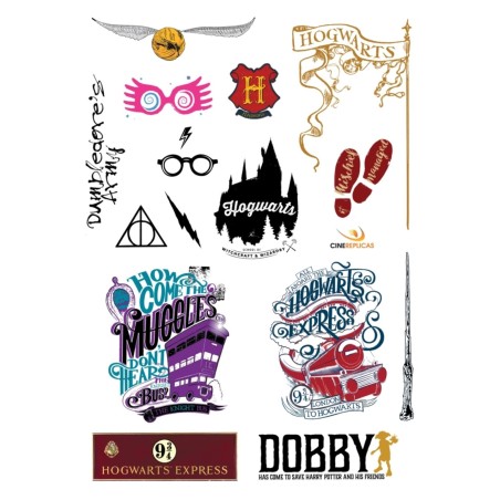 Harry Potter: Set of 55 Stickers