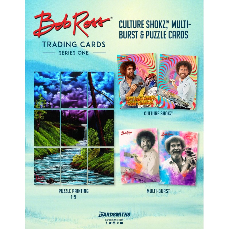 Buy Cardsmiths Bob Ross Trading Cards Series One