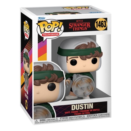 Funko Pop! Television: Stranger Things S4 - Dustin with Shield