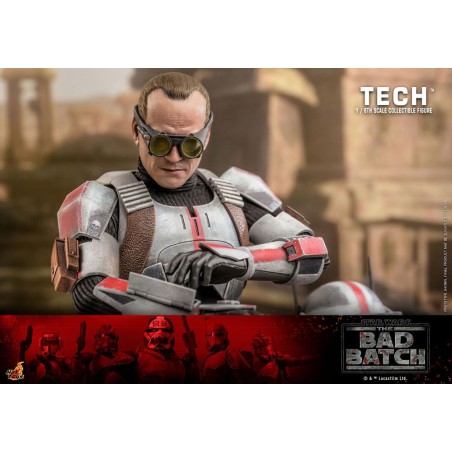 Hot Toys Star Wars: The Bad Batch Action Figure 1/6 Tech 31 cm