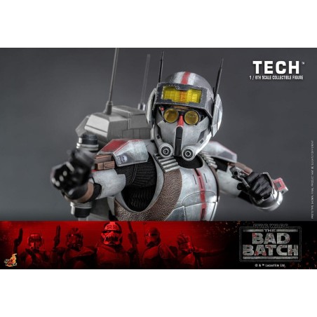 Hot Toys Star Wars: The Bad Batch Action Figure 1/6 Tech 31 cm