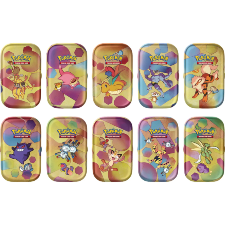 Pokémon: Scarlet & Violet 151 Mini Tin 1 piece (print on tin Pokémon: Scarlet & Violet 151 Mini Tin 1 piece (print on tin