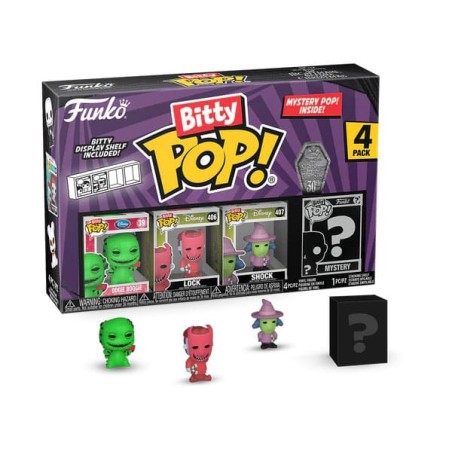 Funko Pop! The Nightmare Before Christmas: Bitty Pop 4-Pack