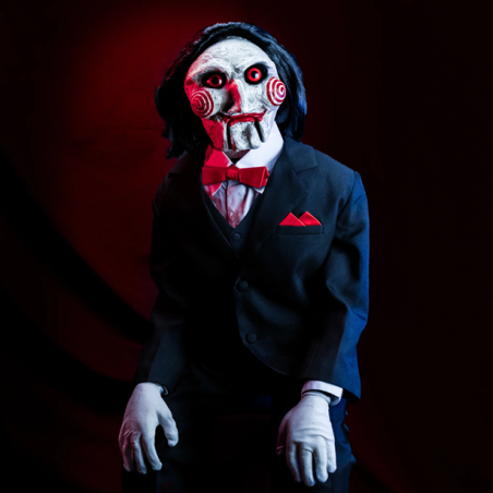 Saw: Billy the Puppet Prop (with sound and motion) 119 cm