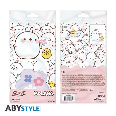 Molang: Flowery Molang Acrylic Stand 8 cm