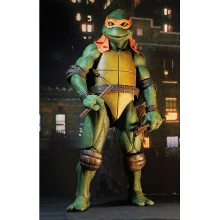 NECA TMNT: 1990 Movie - Michelangelo 1:4 Scale Figure 42 cm