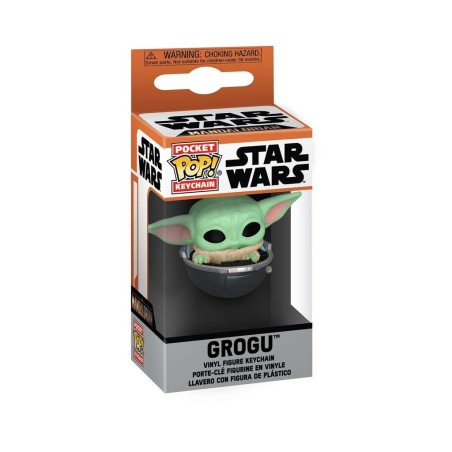 Funko Pop! Keychain: Grogu in Pram