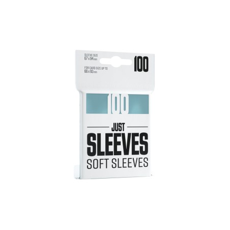 Just Sleeves - Card Soft Sleeves Transparant (100 stuks)