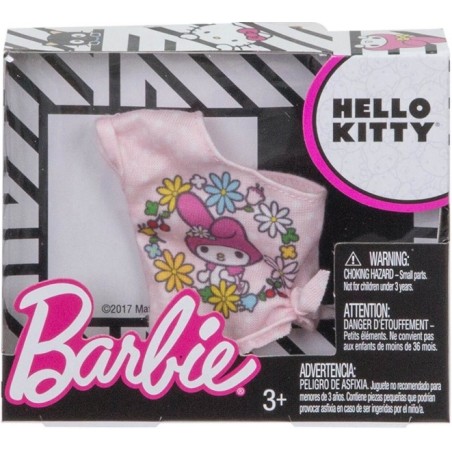 Barbie: Hello Kitty Fashion - Pink One Shoulder Shirt
