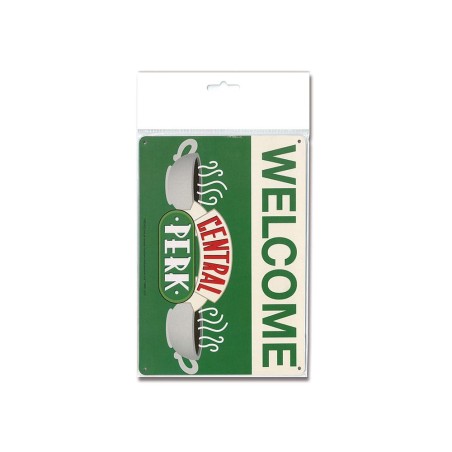 Friends: Central Perk Welcome Tin Sign 15 x 21 cm