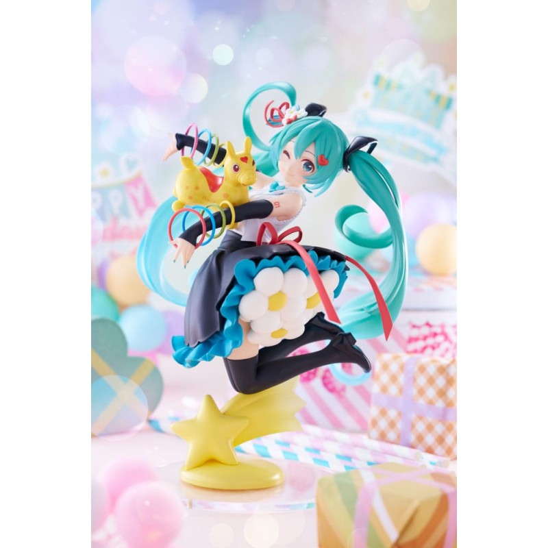 Hatsune Miku AMP PVC Statue Statue Thank You Ver. 20 cm
