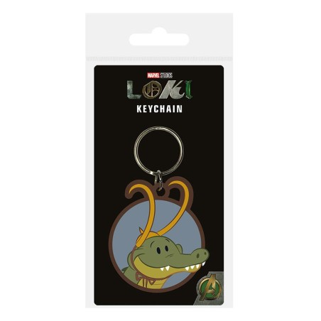 Marvel: Alligator Loki Rubber Keychain