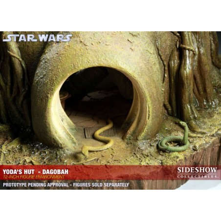 Sideshow: Yoda's Hut - Dagobah 12 inch (30cm) Figure