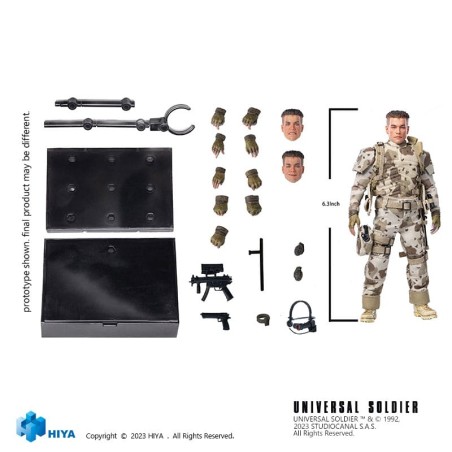 Universal Soldier: Luc Deveraux Exquisite Super Series 1/12