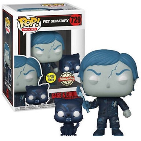 Funko Pop! Movies: Pet Sematary - Cage & Church Funko Pop! Movies: Pet Sematary - Cage & Church